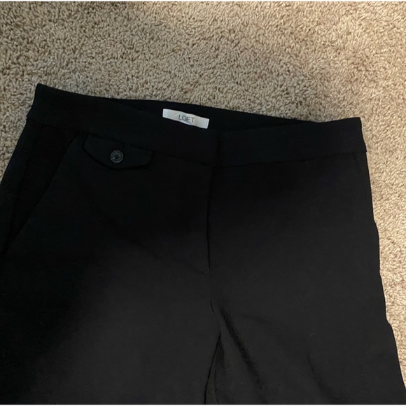 Loft wide leg black trousers NWT - Picture 8 of 11